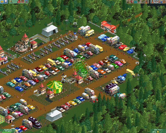 RollerCoaster Tycoon 2 Triple Thrill Pack – Atari®