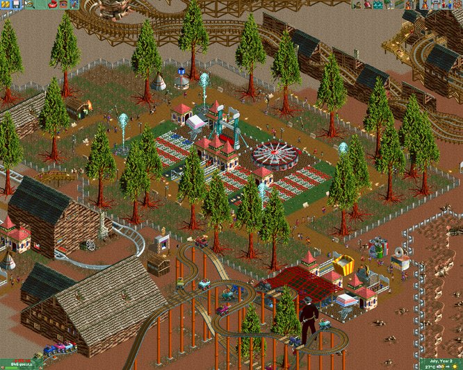 RollerCoaster Tycoon 2 Triple Thrill Pack - Official Atari Video