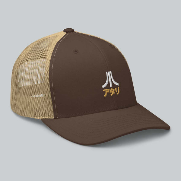 Katakana Retro Trucker Hat – Atari®