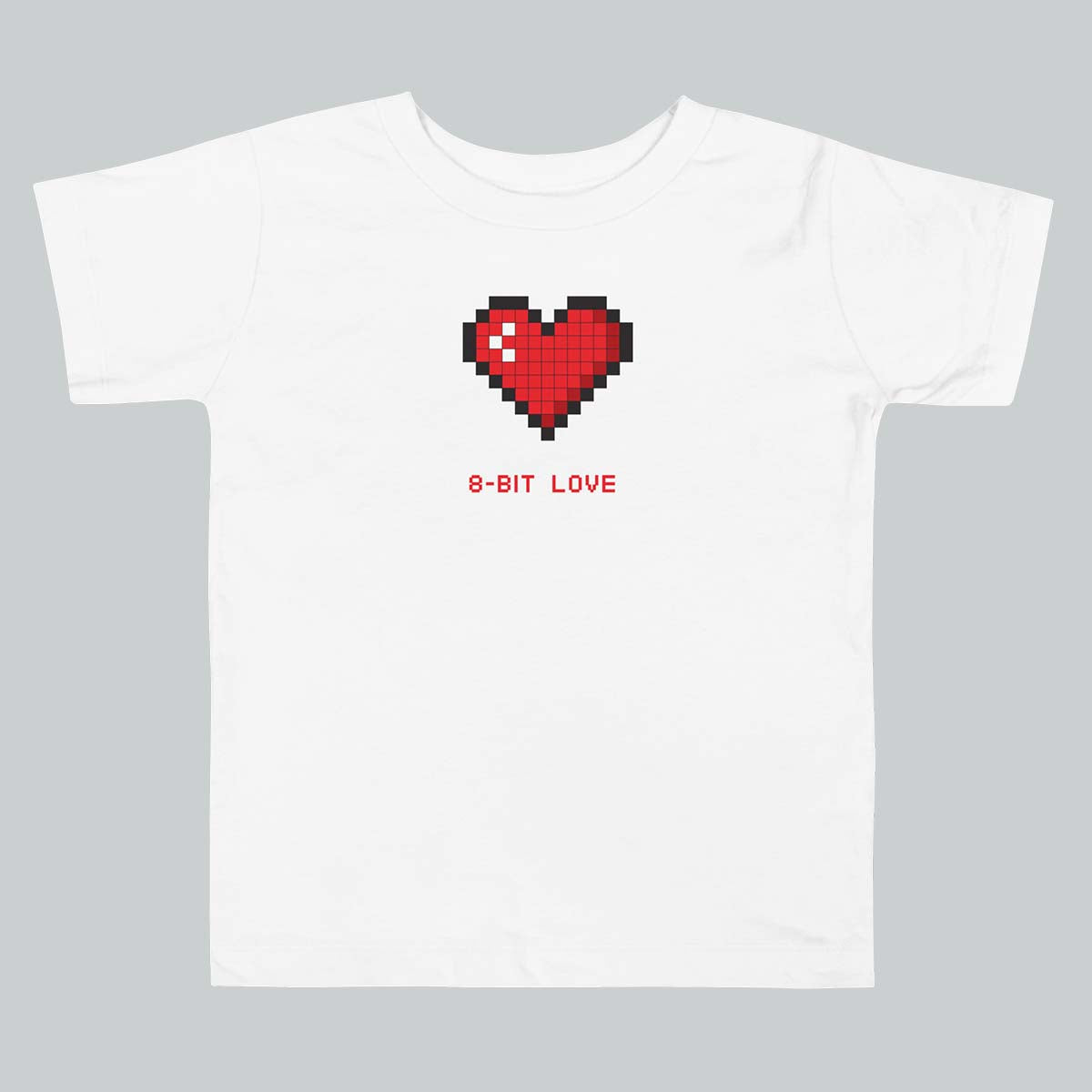 8-Bit Love Toddler Tee