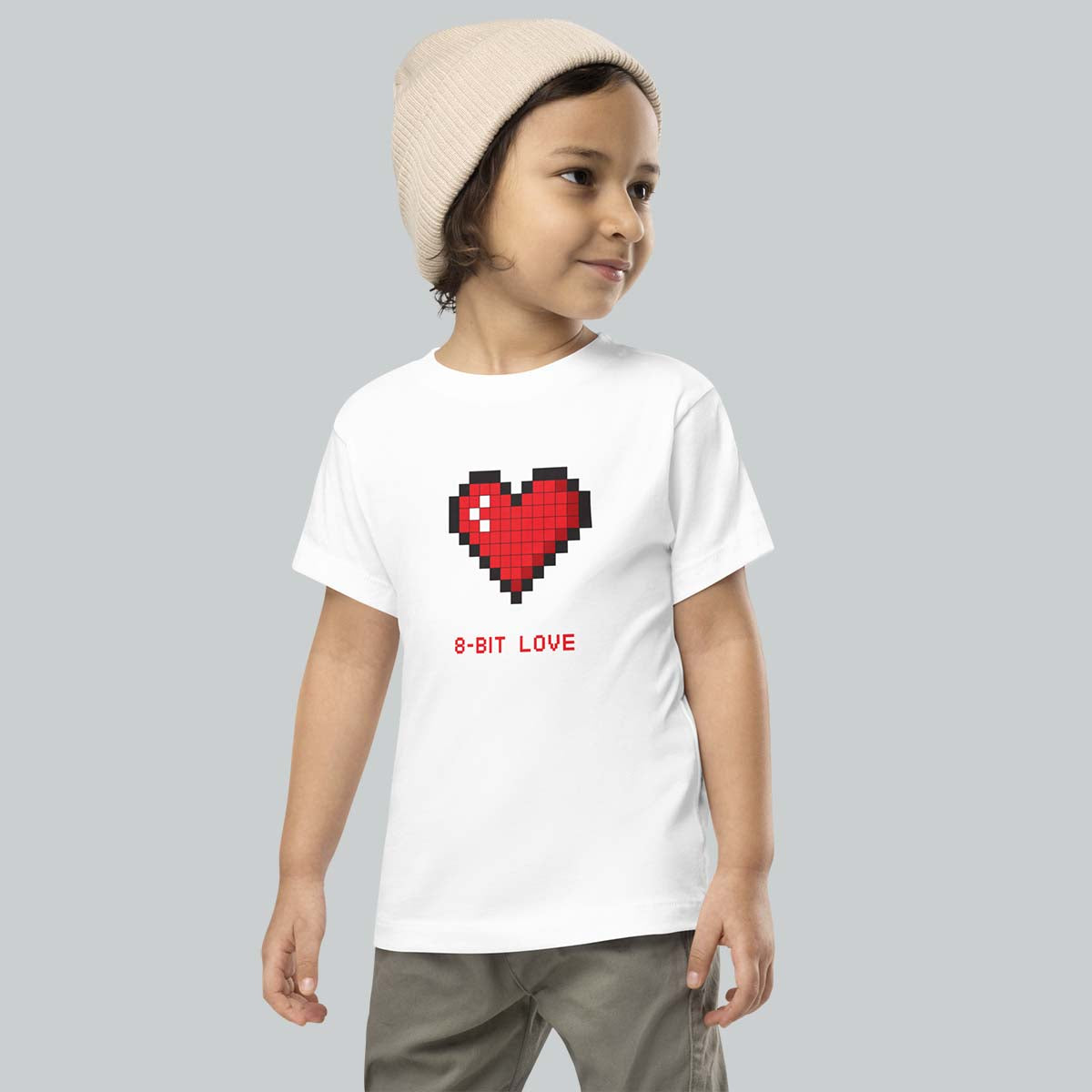 8-Bit Love Toddler Tee