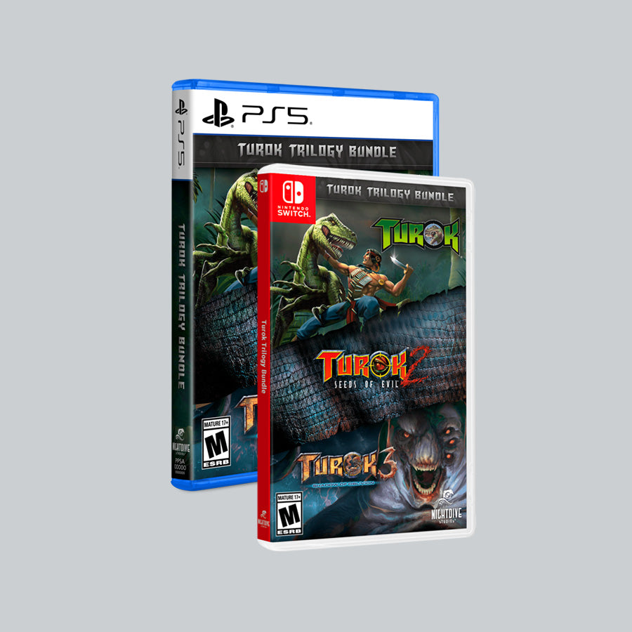 Turok Trilogy Bundle – Physical Edition