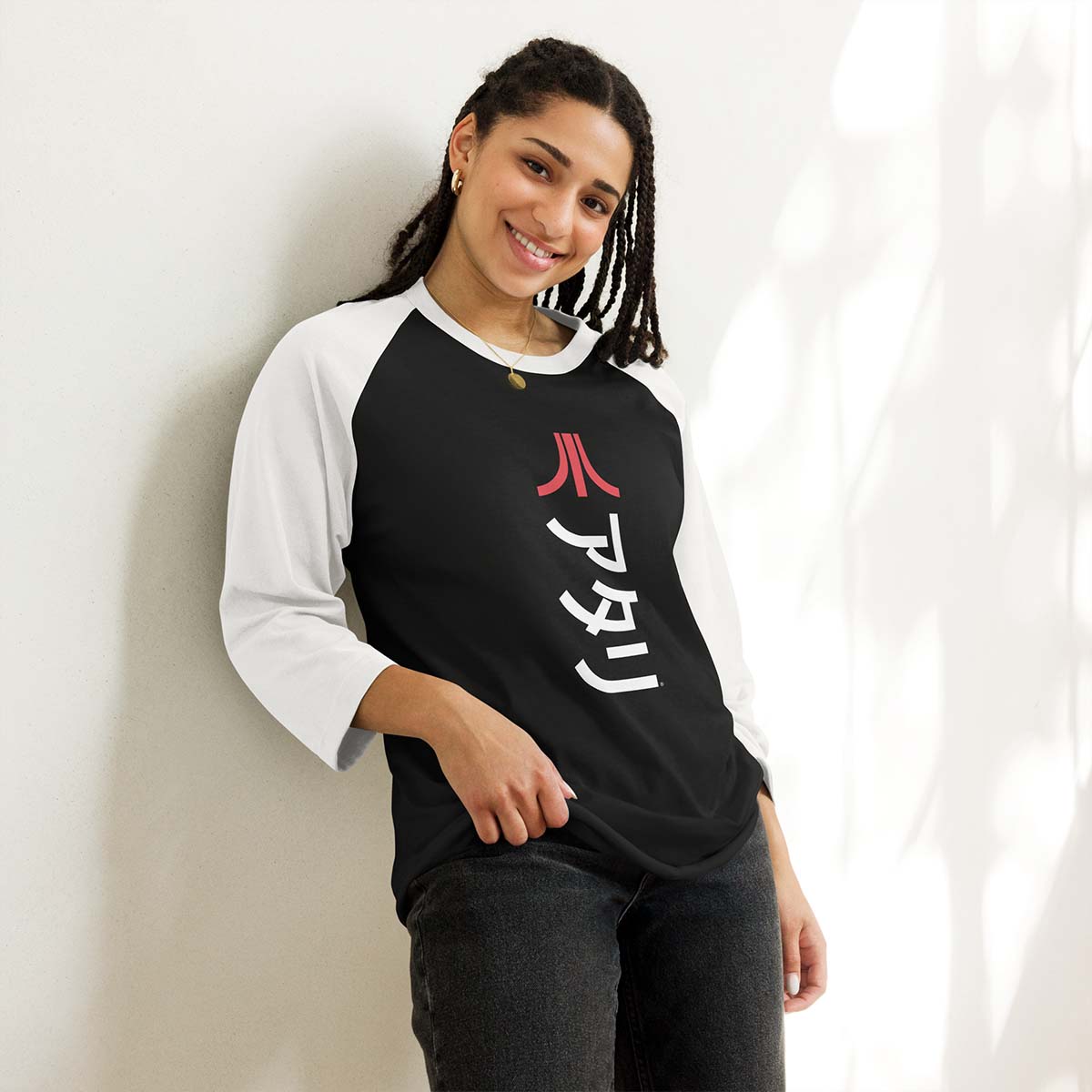 Katakana 3/4 Sleeve Raglan Tee Club Exclusive Color