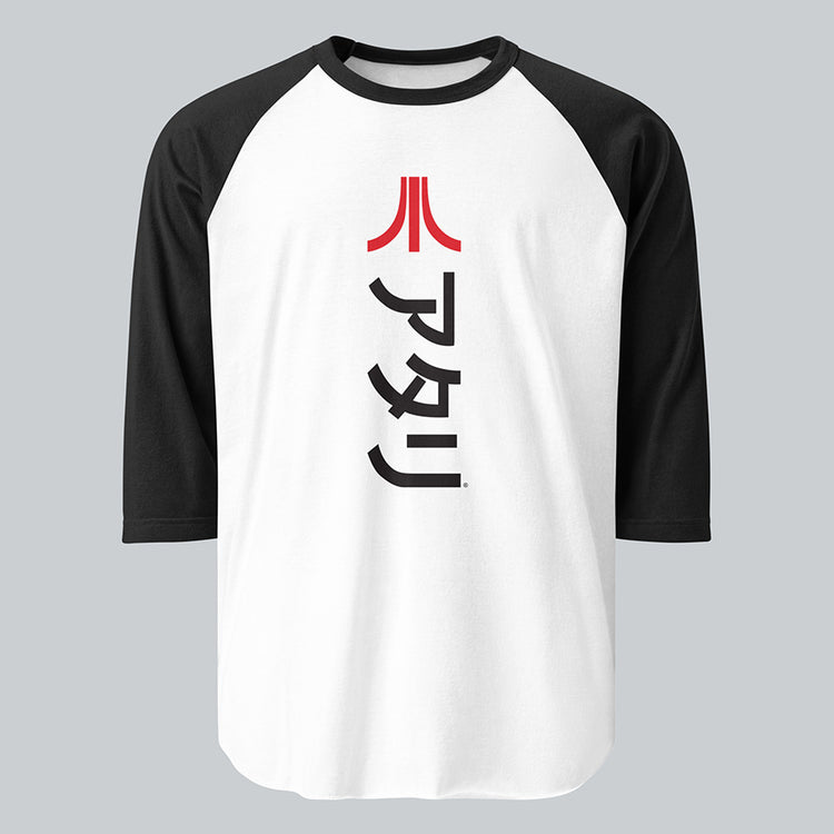 Katakana 3/4 Sleeve Raglan Tee