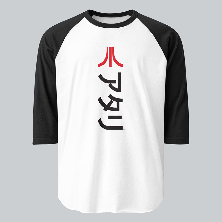 Katakana 3/4 Sleeve Raglan Tee
