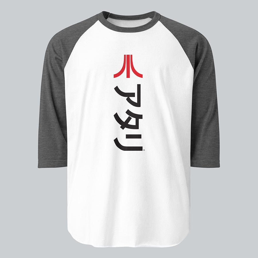Katakana 3/4 Sleeve Raglan Tee