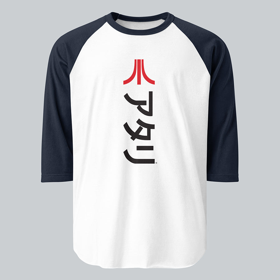 Katakana 3/4 Sleeve Raglan Tee