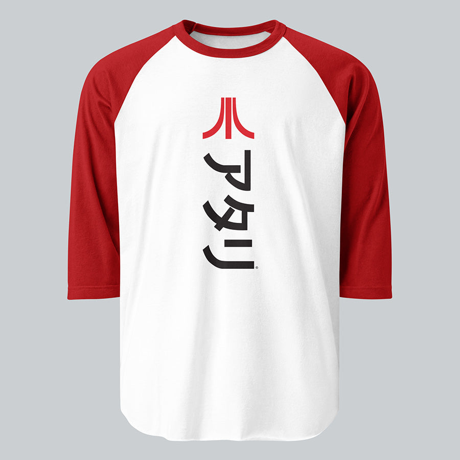 Katakana 3/4 Sleeve Raglan Tee