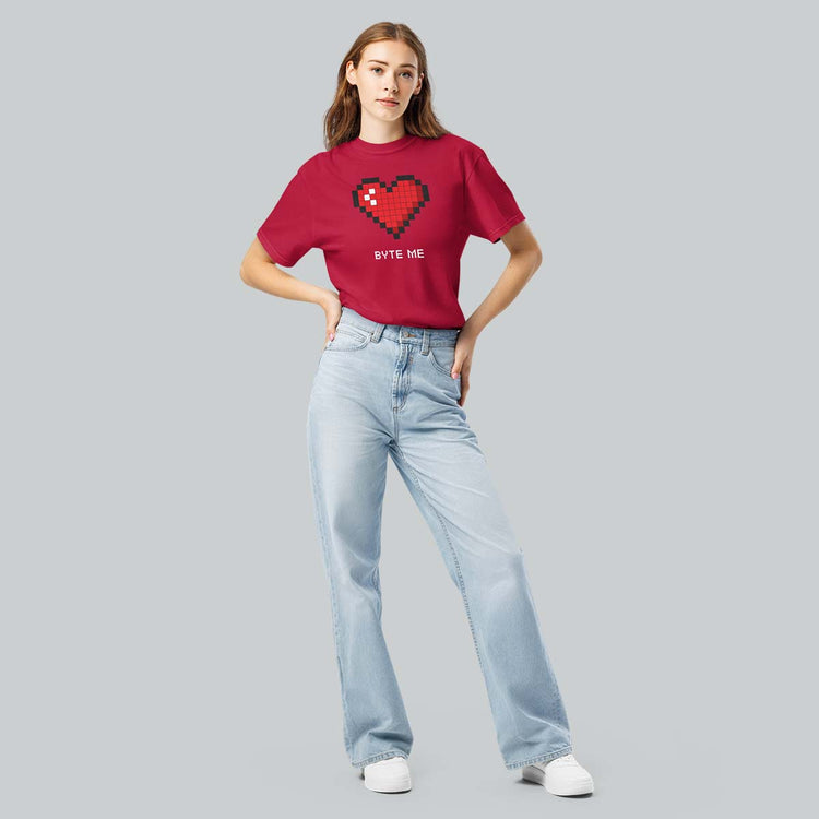 Valentine's Day Byte Me Tee