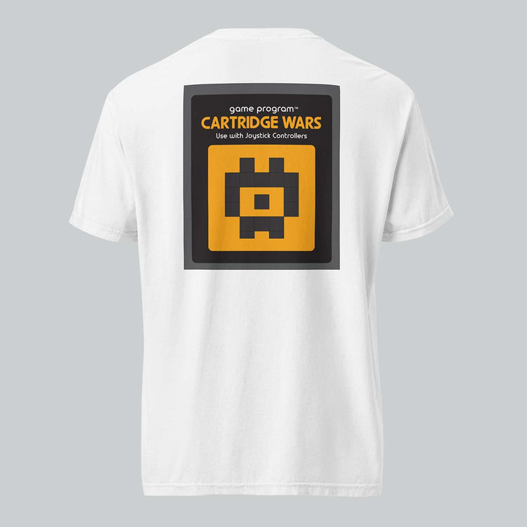 Cartridge Wars White Tee