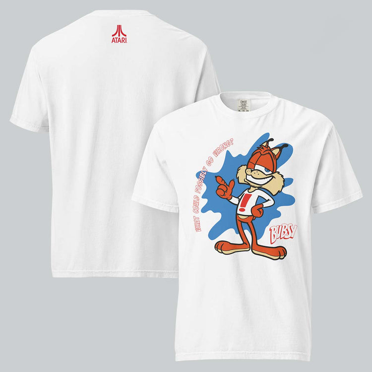 what could possibly go wrong top gear What Could Go Wrong? Bubsy Tee – Atari®