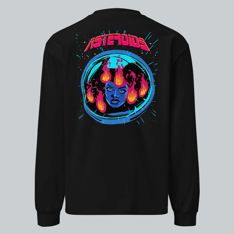 Asteroids Long Sleeve Tee