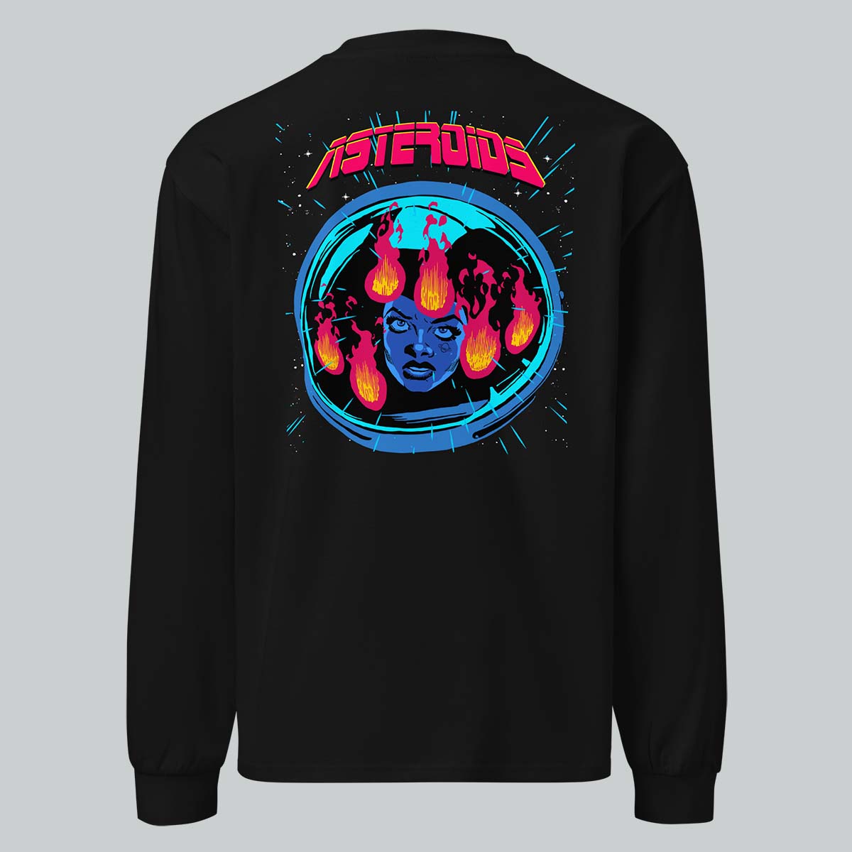 Asteroids Long Sleeve Tee