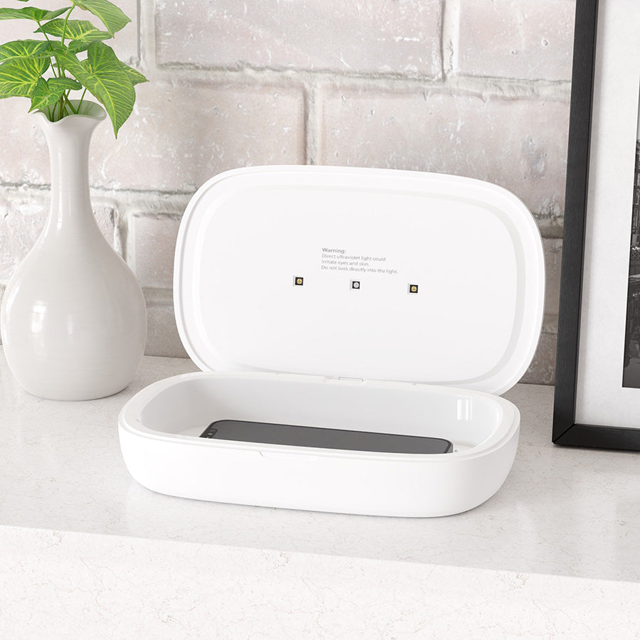 UV Phone Sanitizer and Wireless Charger