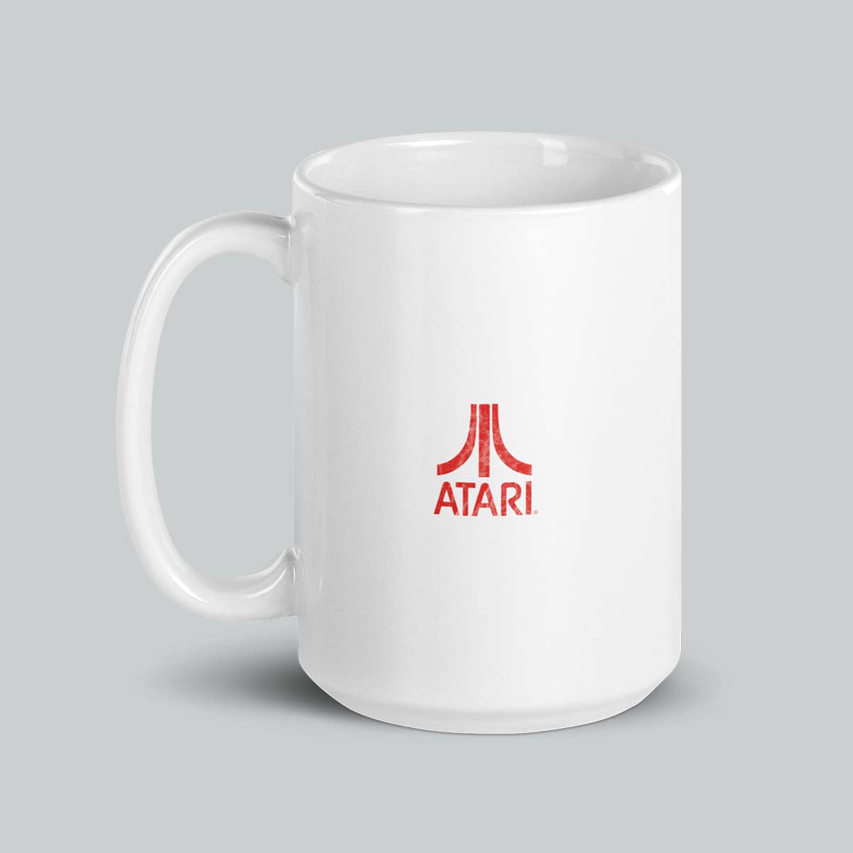 White Atari Mug