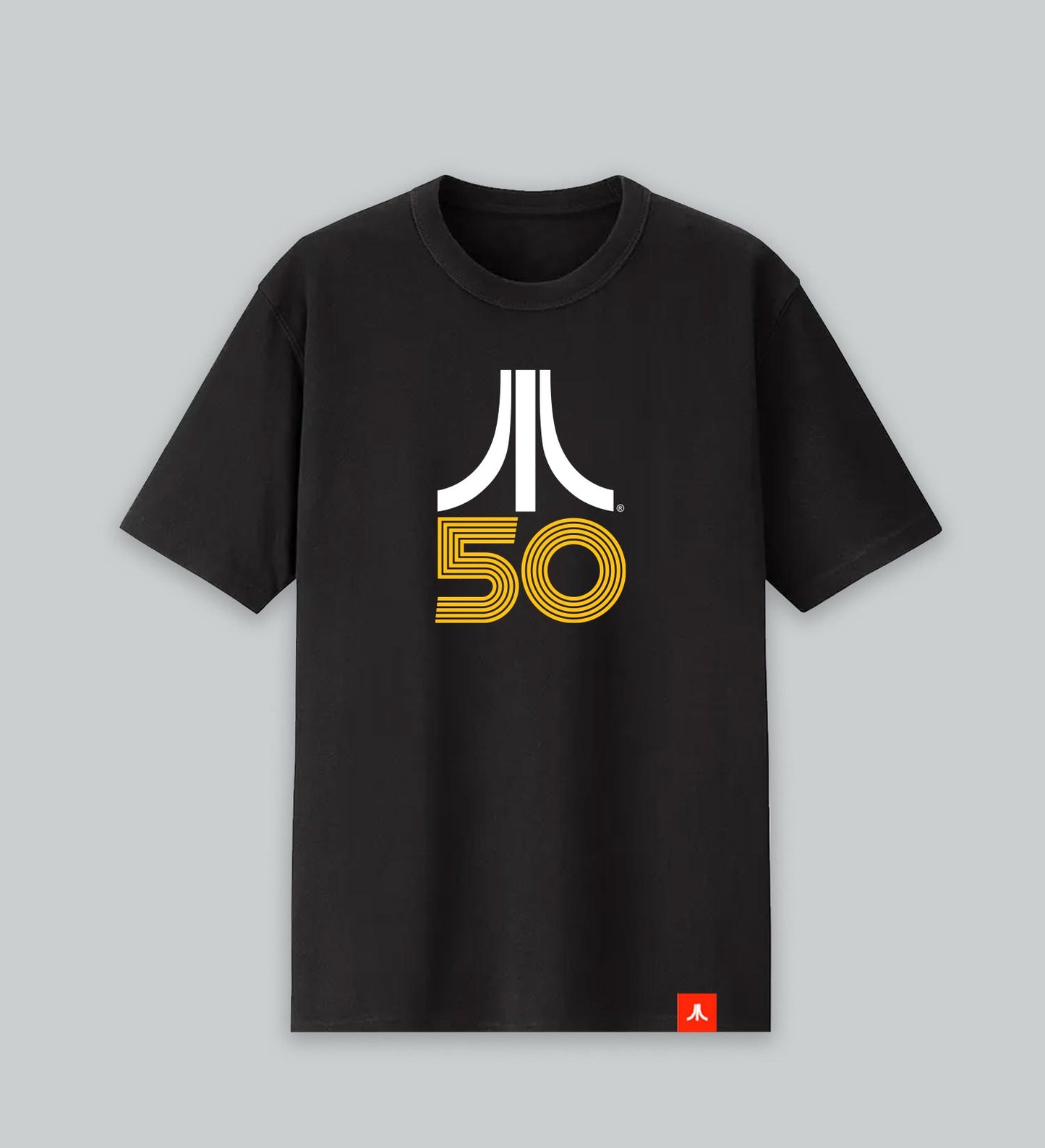 Atari 50th Anniversary Sunnyvale Logo Tee Vertical