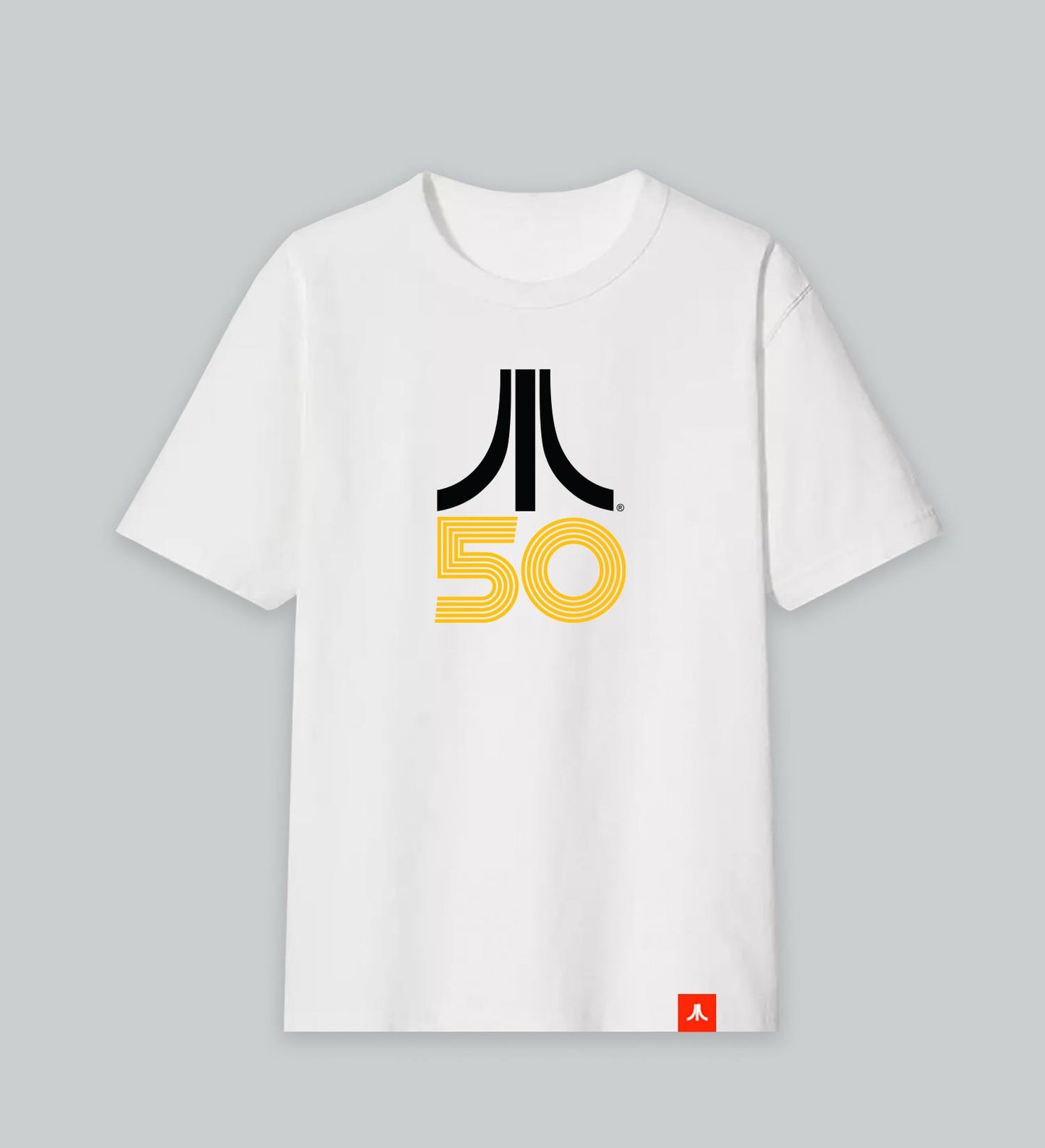 Atari 50th Anniversary Sunnyvale Logo Tee Vertical