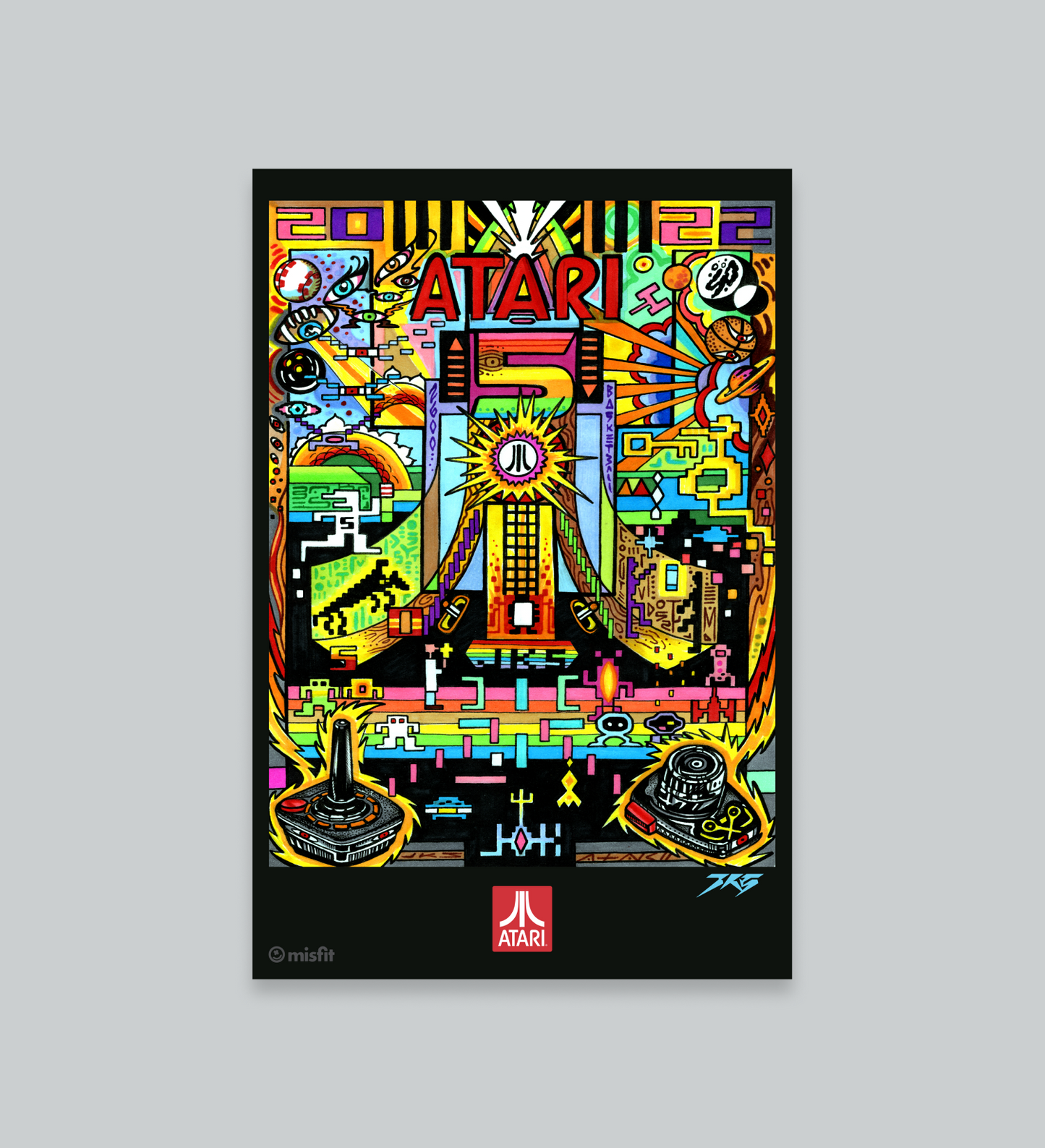 Atari x Misfit – JK5 Artist Edition Poster