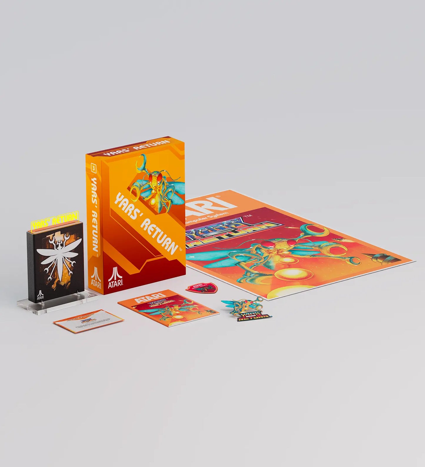 Limited Edition 3-Game Atari XP Cartridge Set of Unreleased Games
