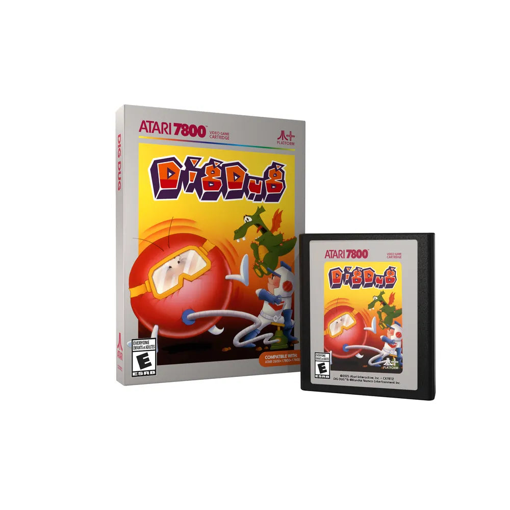 DIG DUG 7800 box and cartridge