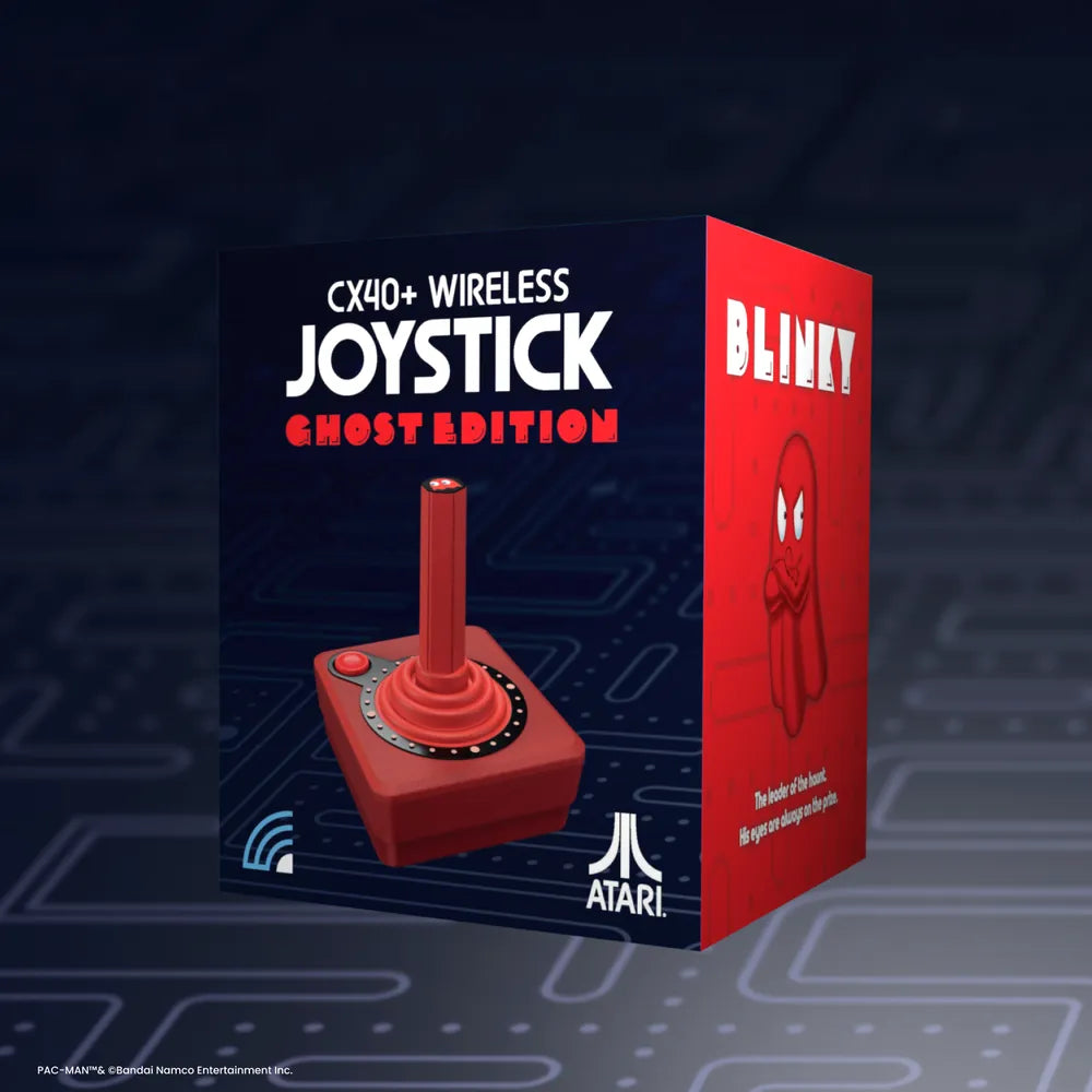 CX40+ Wireless Joystick: Ghost Edition – BLINKY (Red) packaging