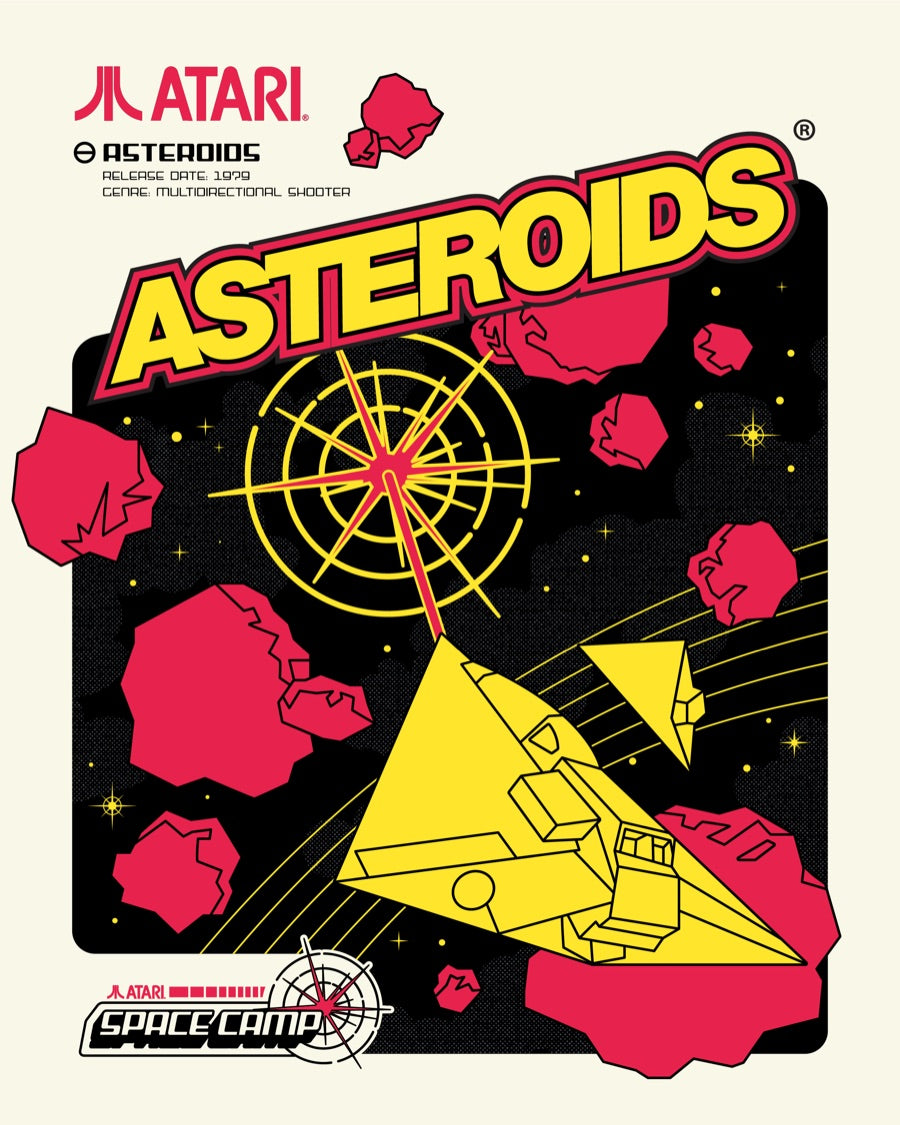 Space Camp Asteroids poster