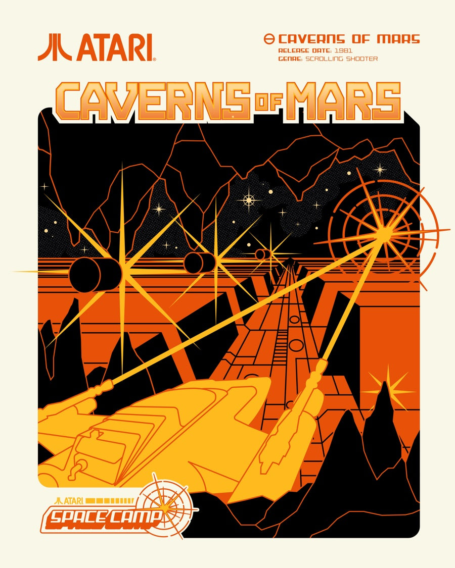 Space Camp Caverns of Mars poster