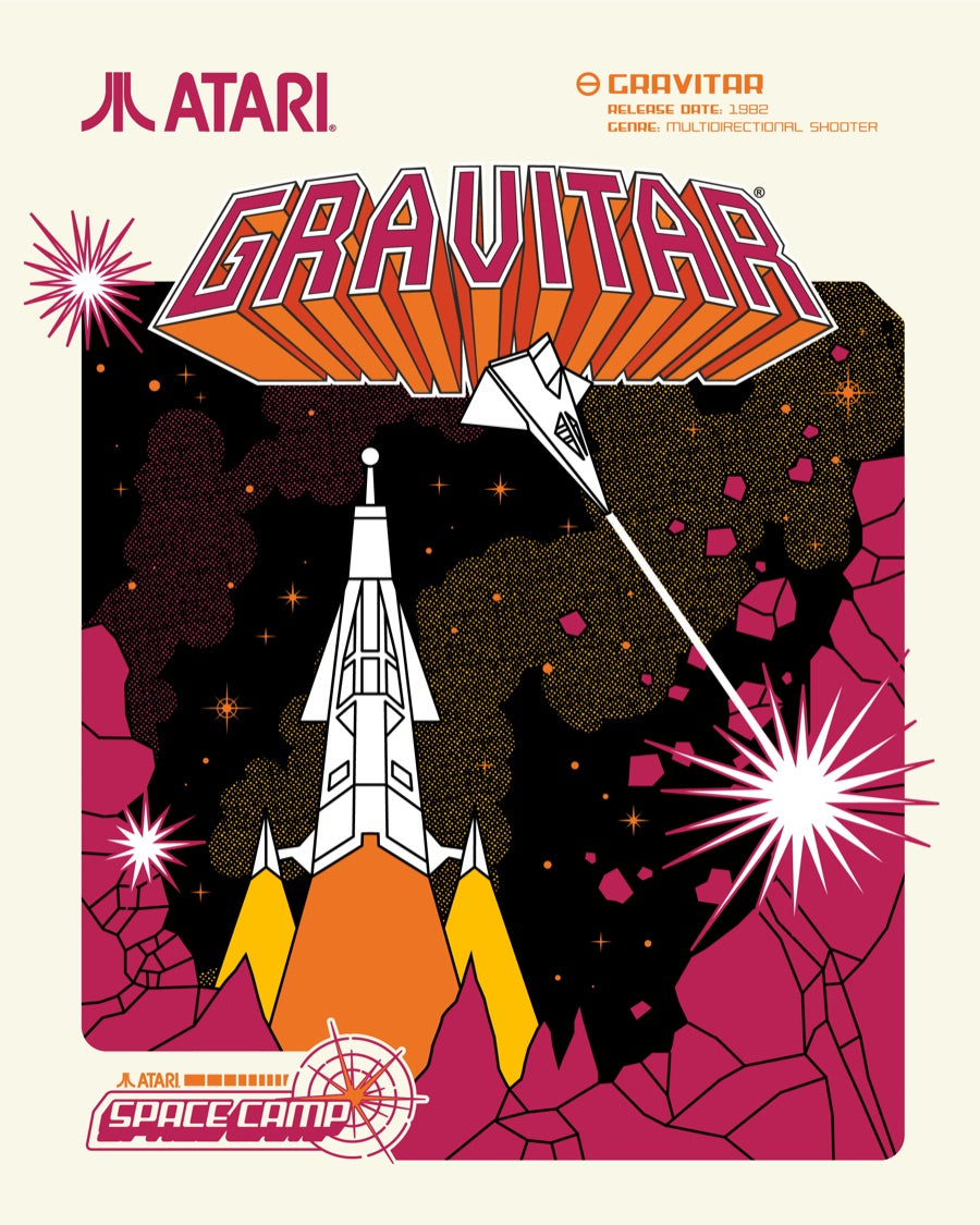 Space Camp Gravitar poster