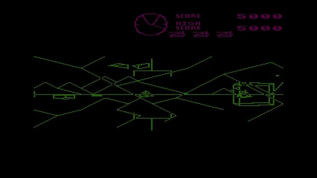 BattleZone™ gameplay on THE 800XL