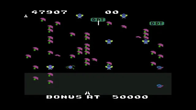 Millipede® gameplay on THE 800XL